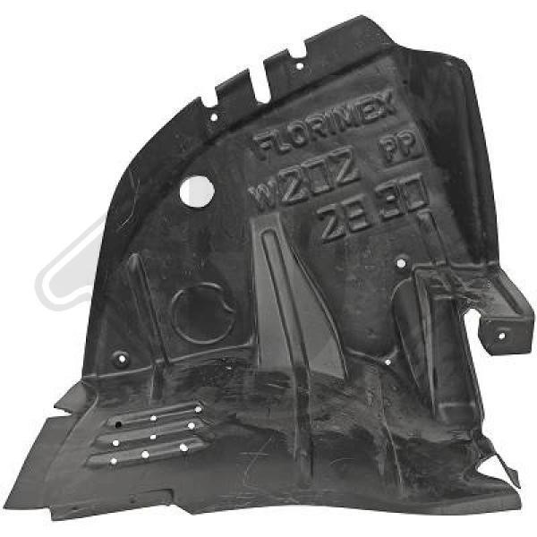Diederichs 1670009 Panelling, mudguard 1670009: Buy near me in Poland at 2407.PL - Good price!
