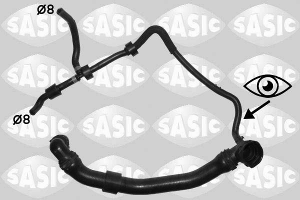 Sasic 3406505 Radiator hose 3406505: Buy near me in Poland at 2407.PL - Good price!