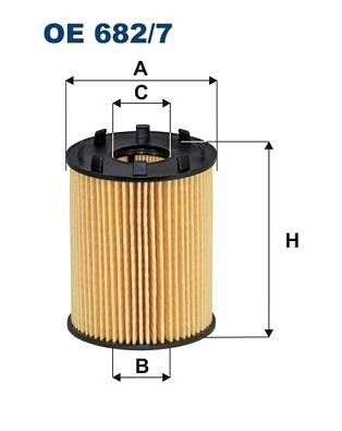 Filtron OE 682/7 Oil Filter OE6827: Buy near me in Poland at 2407.PL - Good price!