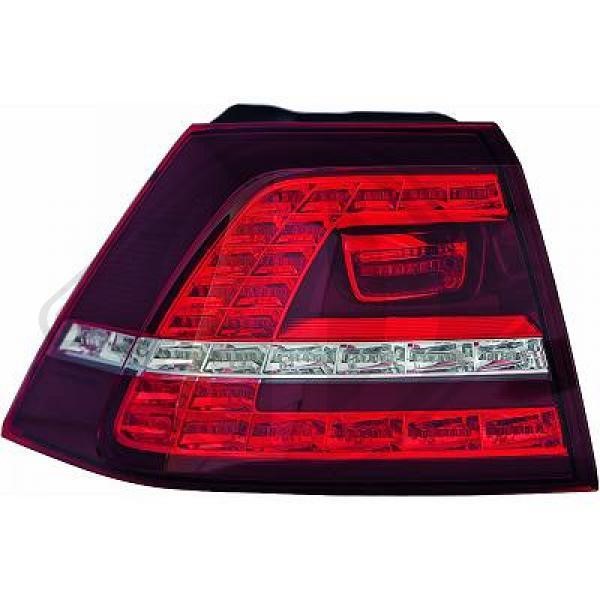 Diederichs 2216191 Tail lamp left 2216191: Buy near me in Poland at 2407.PL - Good price!