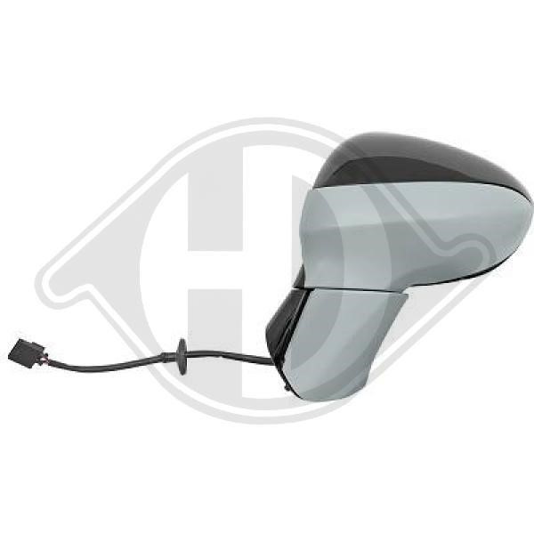 Diederichs 1892225 Rearview mirror external left 1892225: Buy near me in Poland at 2407.PL - Good price!