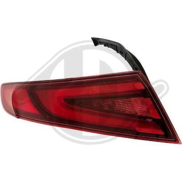 Diederichs 3053091 Tail lamp left 3053091: Buy near me in Poland at 2407.PL - Good price!