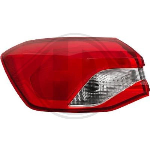 Diederichs 1530095 Tail lamp left 1530095: Buy near me in Poland at 2407.PL - Good price!