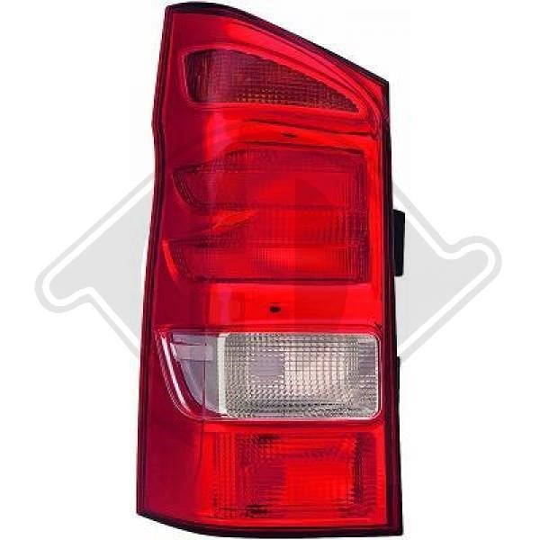 Diederichs 1668093 Tail lamp left 1668093: Buy near me in Poland at 2407.PL - Good price!