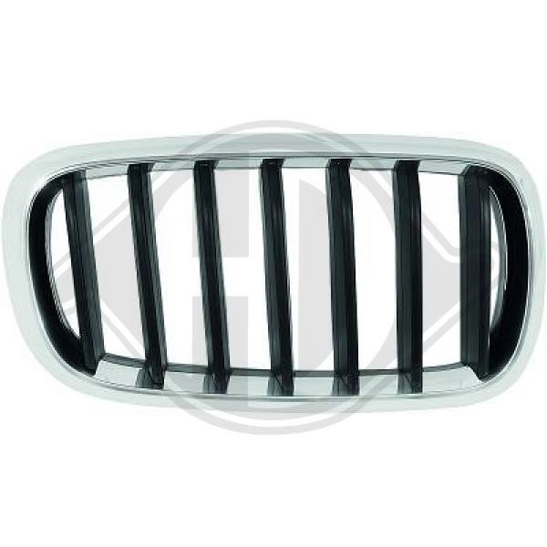 Diederichs 1293040 Radiator grille right 1293040: Buy near me in Poland at 2407.PL - Good price!