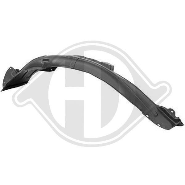 Diederichs 6508009 Fender liner front left 6508009: Buy near me in Poland at 2407.PL - Good price!