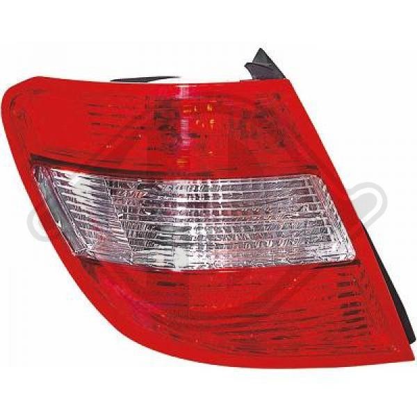 Diederichs 1672697 Tail lamp left 1672697: Buy near me in Poland at 2407.PL - Good price!