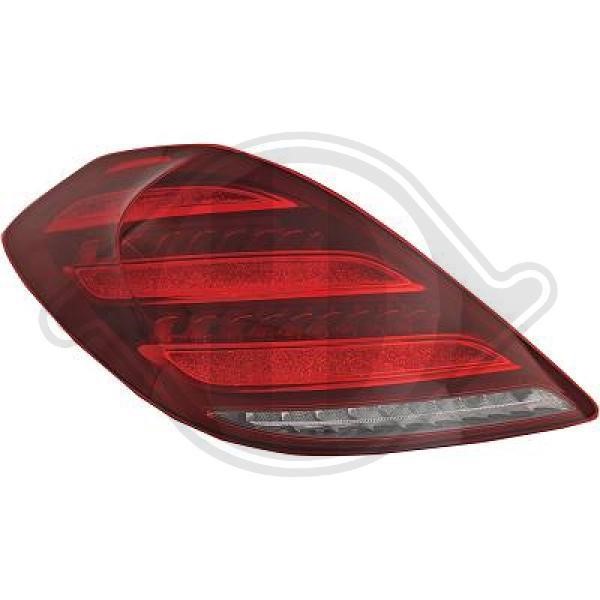 Diederichs 1648191 Tail lamp left 1648191: Buy near me at 2407.PL in Poland at an Affordable price!