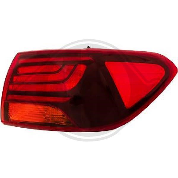 Diederichs 6587190 Tail lamp right 6587190: Buy near me in Poland at 2407.PL - Good price!