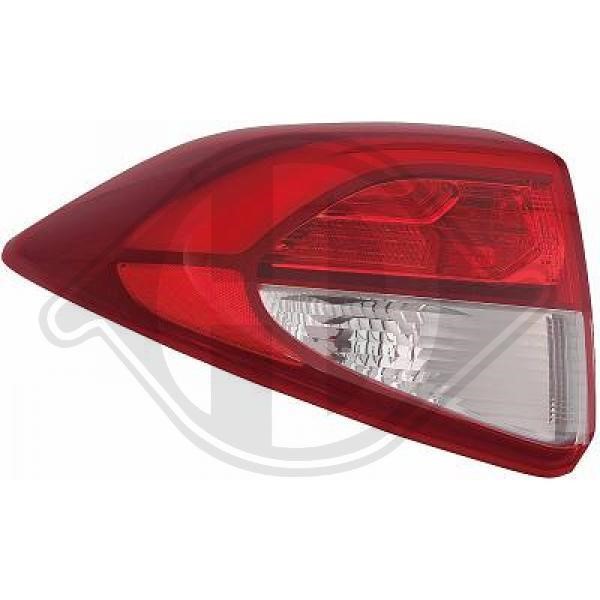 Diederichs 6862095 Tail lamp left 6862095: Buy near me in Poland at 2407.PL - Good price!