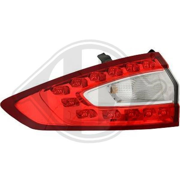 Diederichs 1429691 Tail lamp left 1429691: Buy near me in Poland at 2407.PL - Good price!