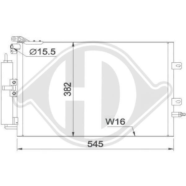 Diederichs DCC1766 Cooler Module DCC1766: Buy near me in Poland at 2407.PL - Good price!
