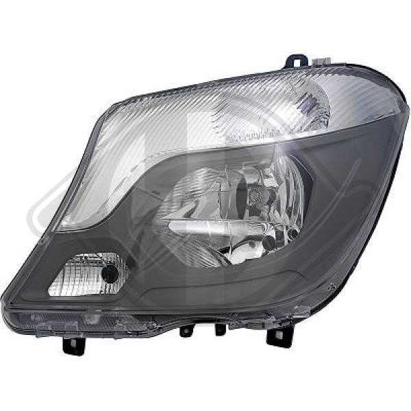 Diederichs 1663183 Headlight left 1663183: Buy near me at 2407.PL in Poland at an Affordable price!