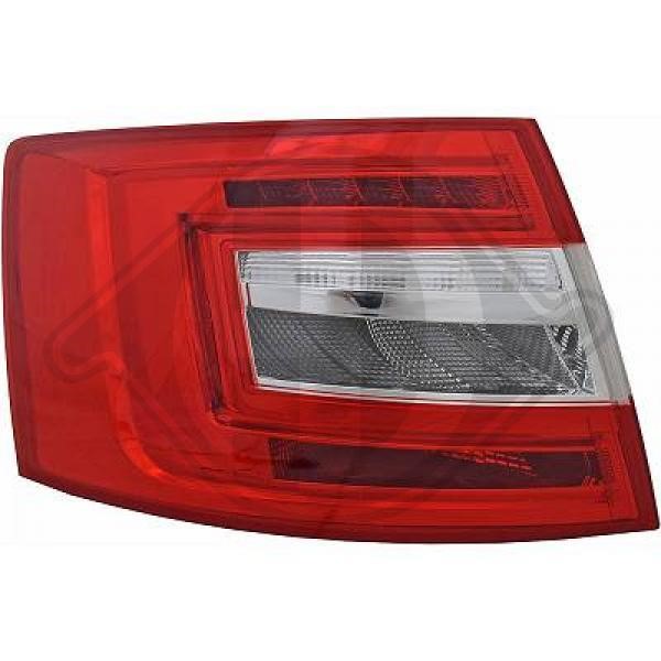 Diederichs 7832191 Tail lamp left 7832191: Buy near me at 2407.PL in Poland at an Affordable price!