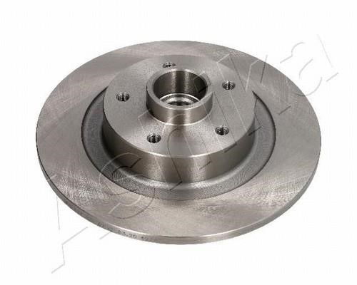 Ashika 61-00-0714 Rear brake disc, non-ventilated 61000714: Buy near me at 2407.PL in Poland at an Affordable price!