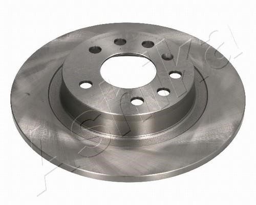 Ashika 61-00-0412 Rear brake disc, non-ventilated 61000412: Buy near me in Poland at 2407.PL - Good price!