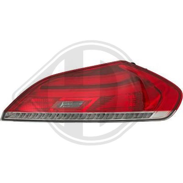 Diederichs 1252090 Tail lamp right 1252090: Buy near me in Poland at 2407.PL - Good price!