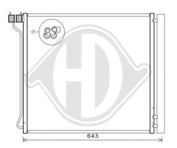 Diederichs DCC1578 Cooler Module DCC1578: Buy near me in Poland at 2407.PL - Good price!