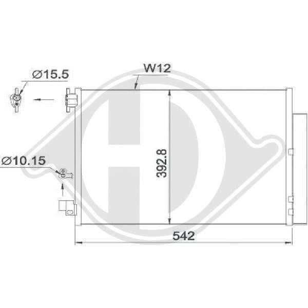 Diederichs DCC1618 Cooler Module DCC1618: Buy near me in Poland at 2407.PL - Good price!
