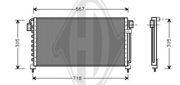 Diederichs DCC1373 Радиатор кондиционера (Конденсатор) DCC1373: Купить в Польше - Отличная цена на 2407.PL!