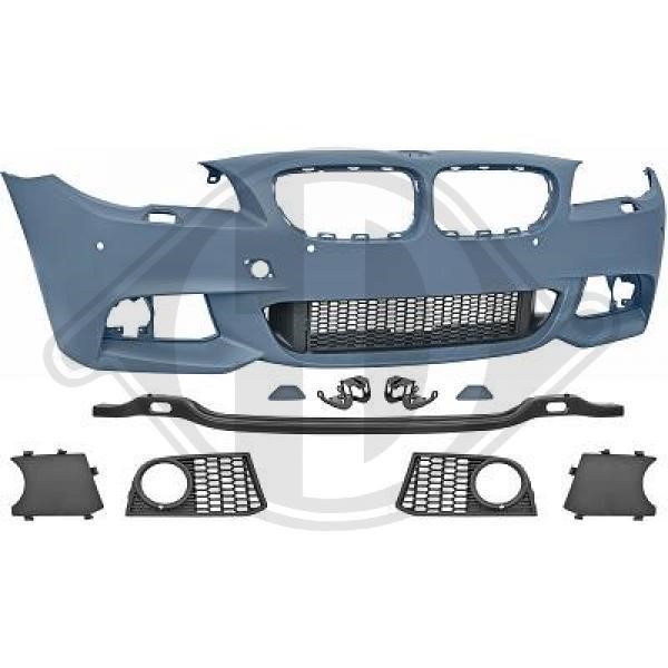 Diederichs 1225452 Front bumper 1225452: Buy near me in Poland at 2407.PL - Good price!