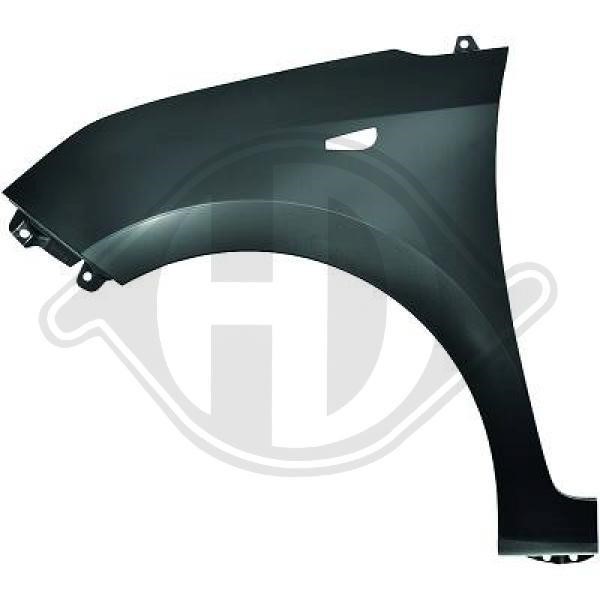 Diederichs 6853107 Front fender left 6853107: Buy near me in Poland at 2407.PL - Good price!