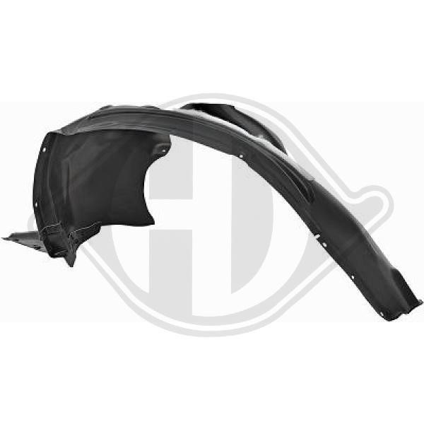 Diederichs 1080009 Fender liner front left 1080009: Buy near me in Poland at 2407.PL - Good price!