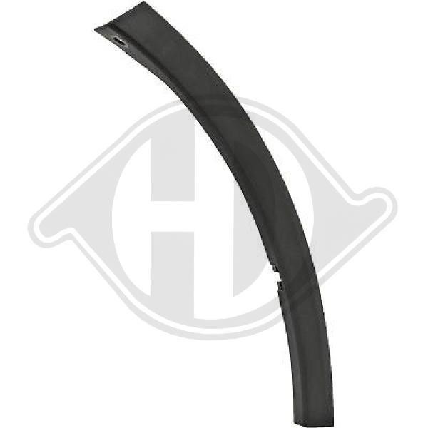 Diederichs 6687662 Front right bumper extension 6687662: Buy near me at 2407.PL in Poland at an Affordable price!
