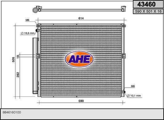 AHE 43460 Cooler Module 43460: Buy near me in Poland at 2407.PL - Good price!
