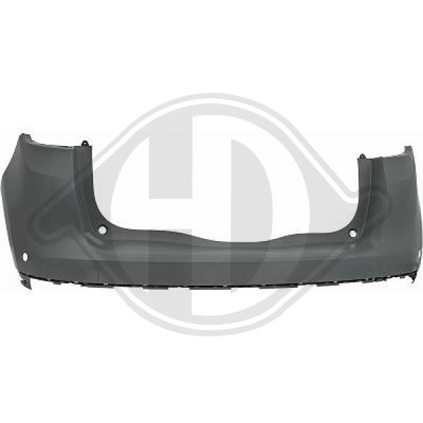 Diederichs 4467456 Bumper rear 4467456: Buy near me at 2407.PL in Poland at an Affordable price!