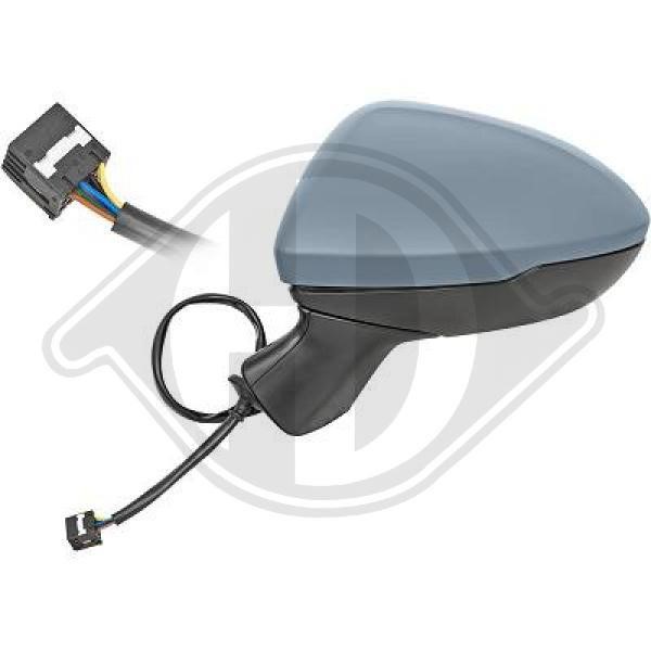 Diederichs 1808325 Rearview mirror external left 1808325: Buy near me in Poland at 2407.PL - Good price!