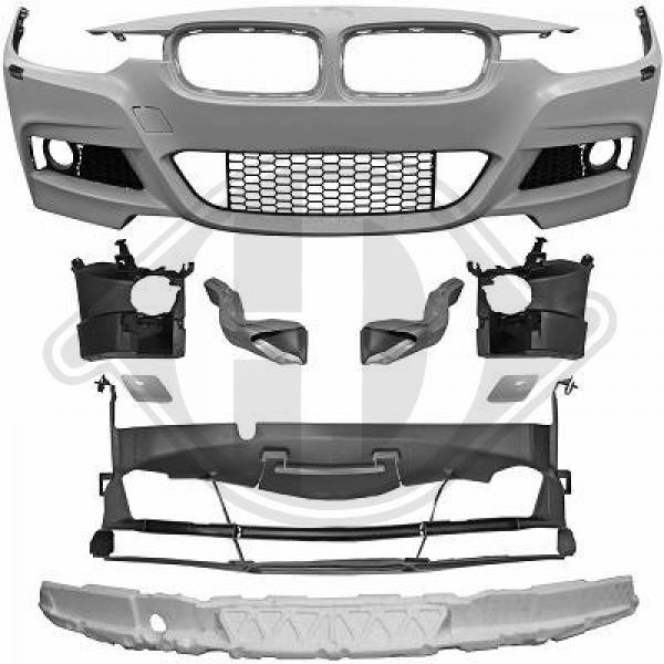 Diederichs 1217352 Front bumper 1217352: Buy near me in Poland at 2407.PL - Good price!