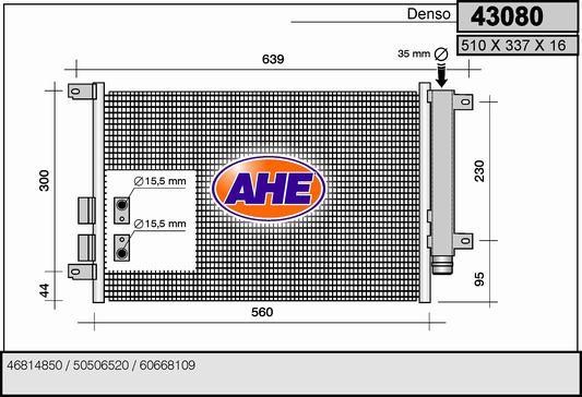AHE 43080 Cooler Module 43080: Buy near me in Poland at 2407.PL - Good price!