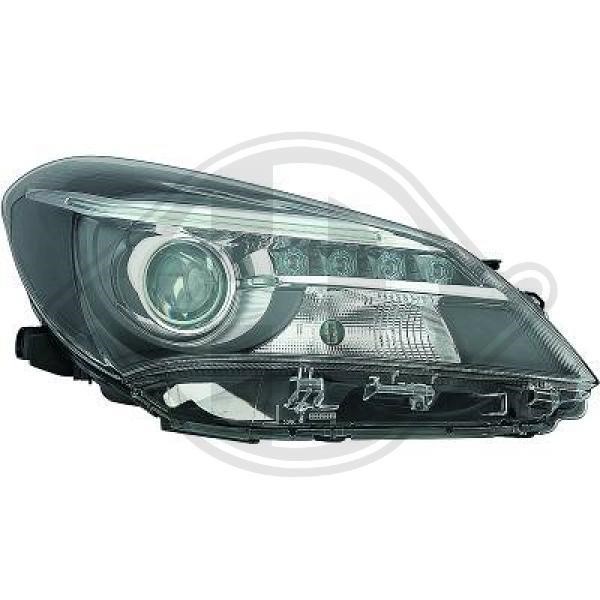Diederichs 6607185 Headlight left 6607185: Buy near me at 2407.PL in Poland at an Affordable price!