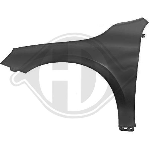Diederichs 7662107 Front fender left 7662107: Buy near me in Poland at 2407.PL - Good price!