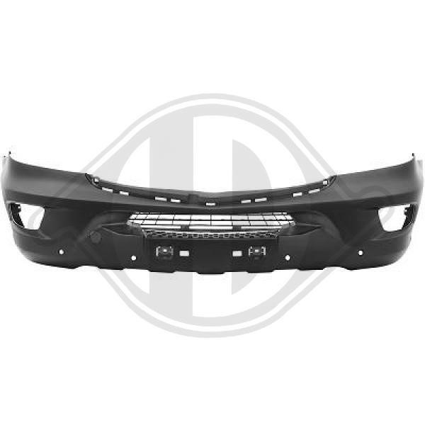 Diederichs 1663152 Front bumper 1663152: Buy near me in Poland at 2407.PL - Good price!