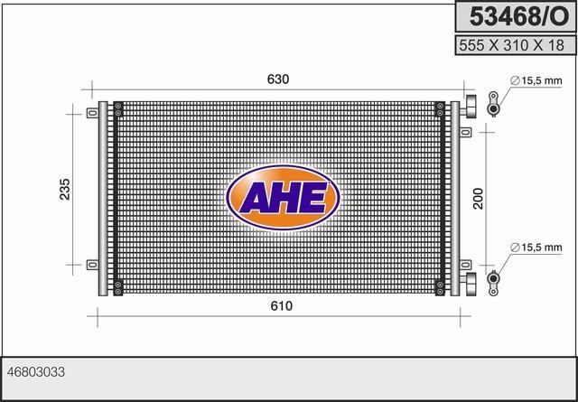AHE 53468/O Cooler Module 53468O: Buy near me in Poland at 2407.PL - Good price!