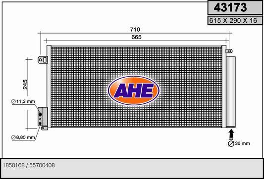 AHE 43173 Cooler Module 43173: Buy near me in Poland at 2407.PL - Good price!