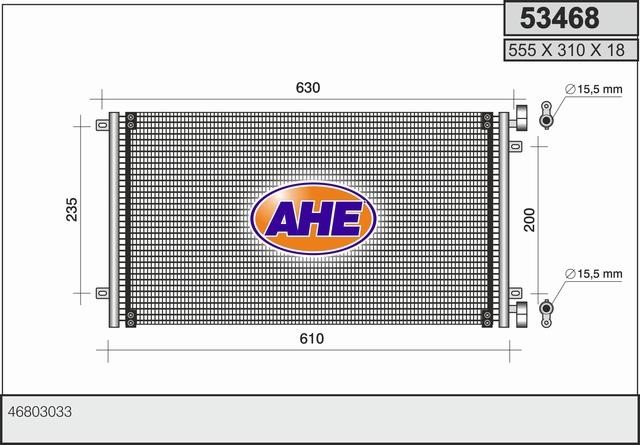 AHE 53468 Cooler Module 53468: Buy near me in Poland at 2407.PL - Good price!