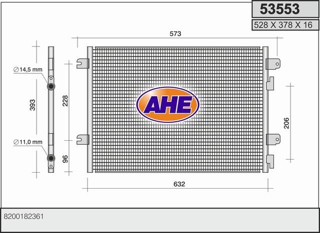 AHE 53553 Cooler Module 53553: Buy near me in Poland at 2407.PL - Good price!