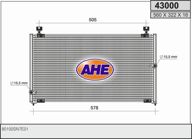 AHE 43000 Cooler Module 43000: Buy near me in Poland at 2407.PL - Good price!