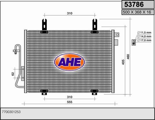 AHE 53786 Cooler Module 53786: Buy near me in Poland at 2407.PL - Good price!