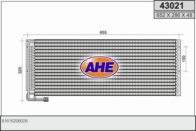 AHE 43021 Cooler Module 43021: Buy near me in Poland at 2407.PL - Good price!
