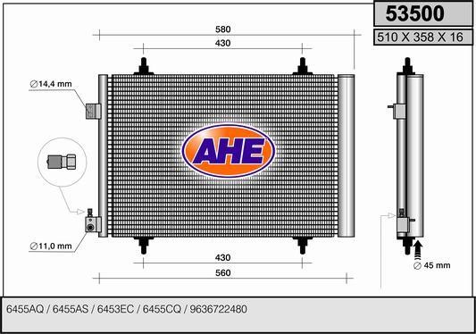 AHE 53500 Cooler Module 53500: Buy near me in Poland at 2407.PL - Good price!
