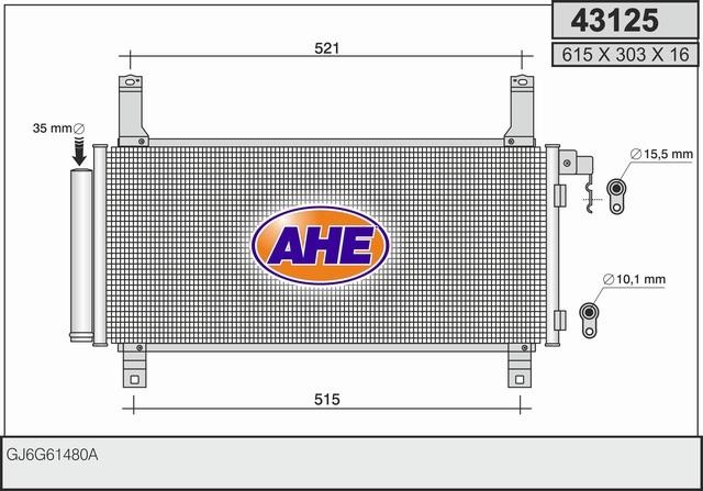 AHE 43125 Cooler Module 43125: Buy near me at 2407.PL in Poland at an Affordable price!