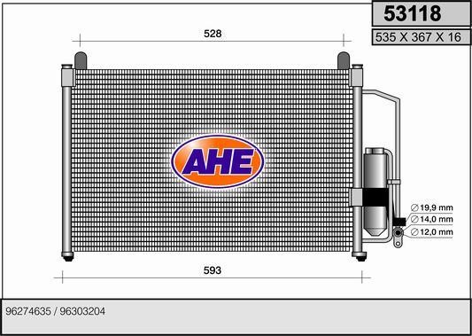 AHE 53118 Cooler Module 53118: Buy near me in Poland at 2407.PL - Good price!