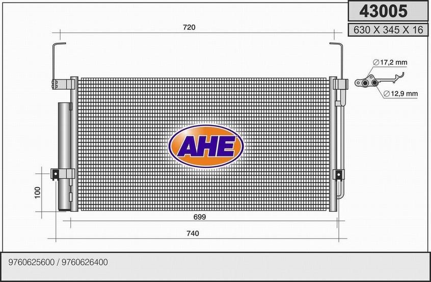 AHE 43005 Cooler Module 43005: Buy near me in Poland at 2407.PL - Good price!