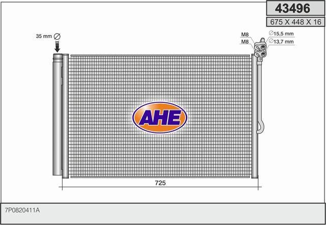 AHE 43496 Cooler Module 43496: Buy near me in Poland at 2407.PL - Good price!