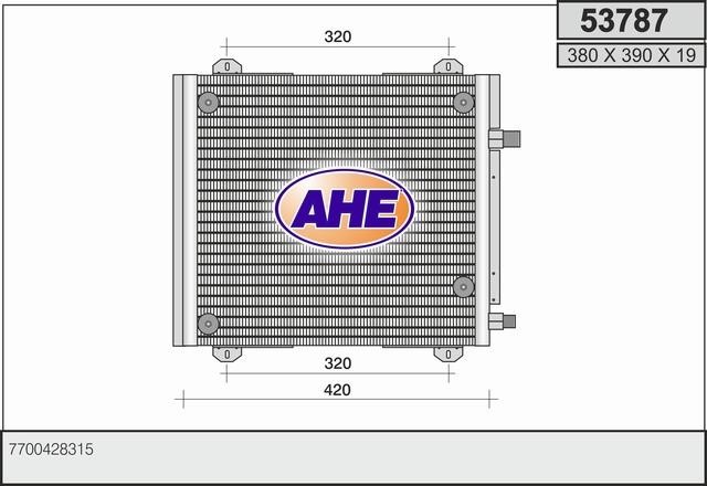 AHE 53787 Cooler Module 53787: Buy near me in Poland at 2407.PL - Good price!