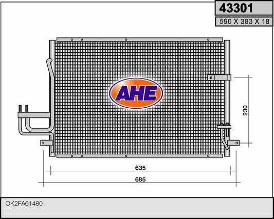 AHE 43301 Cooler Module 43301: Buy near me in Poland at 2407.PL - Good price!